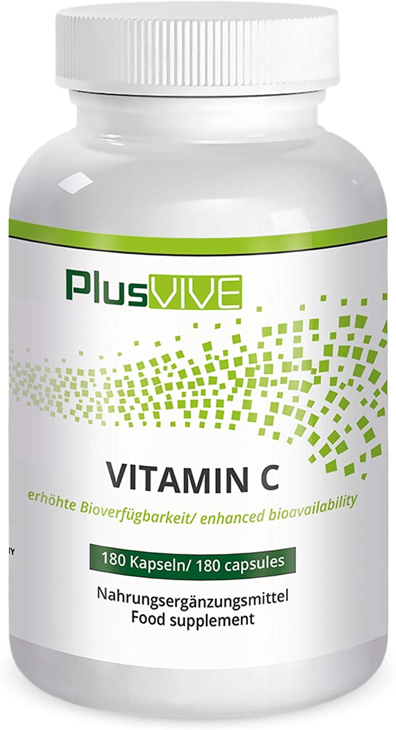 5. Plusvive natural Vitamin C with bioflavonoids